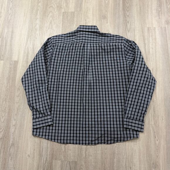 Chicago Bears Button Down Shirt Men's 2XL XXL Blue Embroidered Logo Preppy - Picture 6 of 8